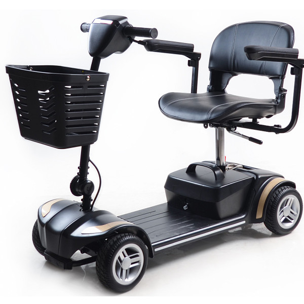 Mobiak Apollo Αναπηρικό Αμαξίδιο Scooter Πτυσσόμενο 0811800 Μαύρο